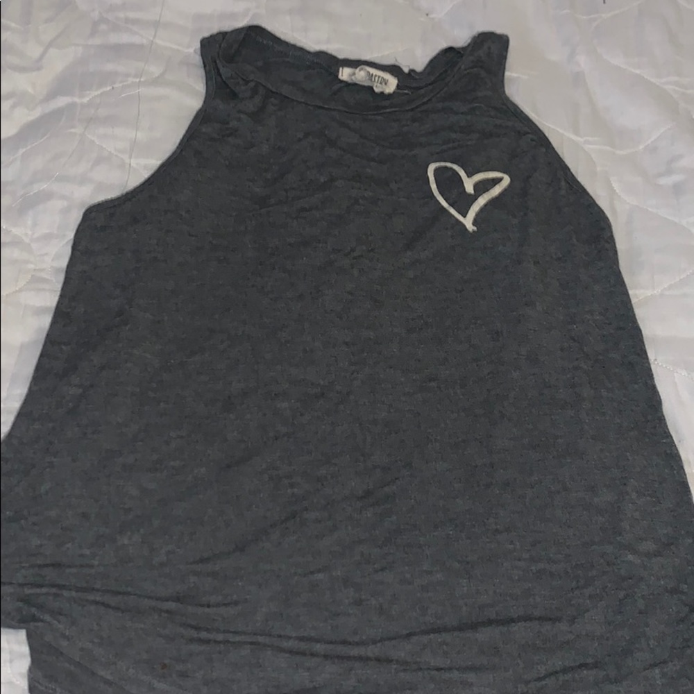 Gray tank top size M